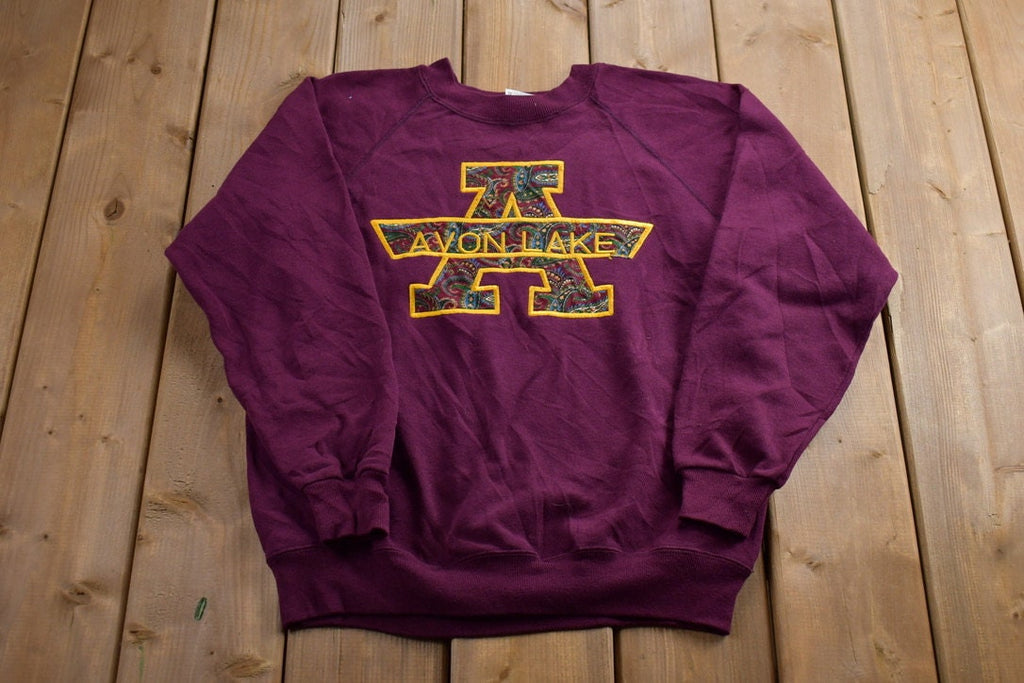 Vintage 1990s Avon Lake Crewneck Sweatshirt