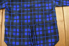 Vintage 1990s Plaid Fleece Quarter Zip Sweater