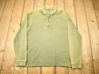 Vintage 1990s Lacoste Embroidered Quarter Button Up Shirt
