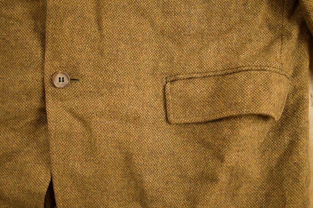 Vintage 1980s CE-Doc's Clothing Wool Blazer Jacket Size