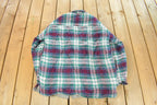 Vintage 1980s Northpoint Insulated Flannel Jacket Men's Large