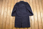 Vintage 1970s Super Lambskin Full Length Wool Jacket