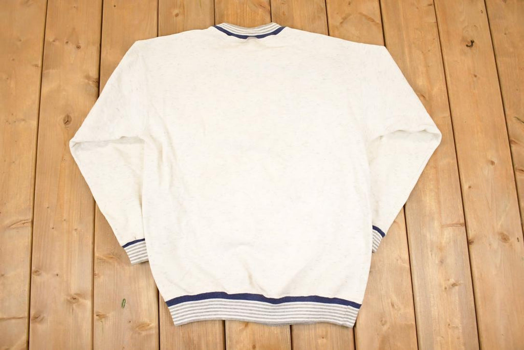 Vintage 1990s BDRSH Jaguars Cartoon University Crewneck Sweater Men's L