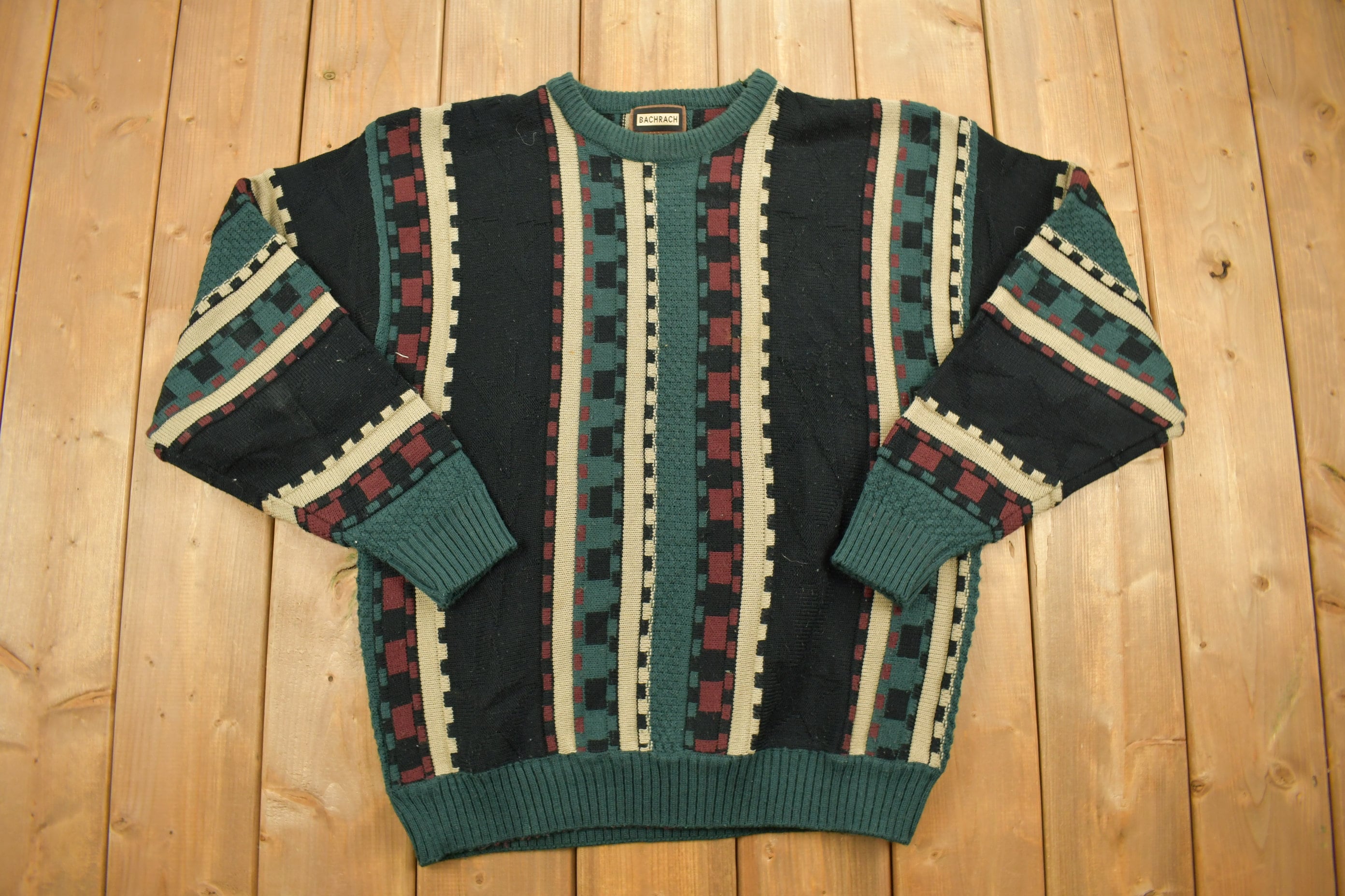 Vintage 1990s Bachrach Knitted Sweater