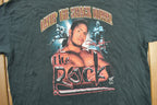 Vintage 1998 The Rock Layin' The Smack Down Graphic T-Shirt
