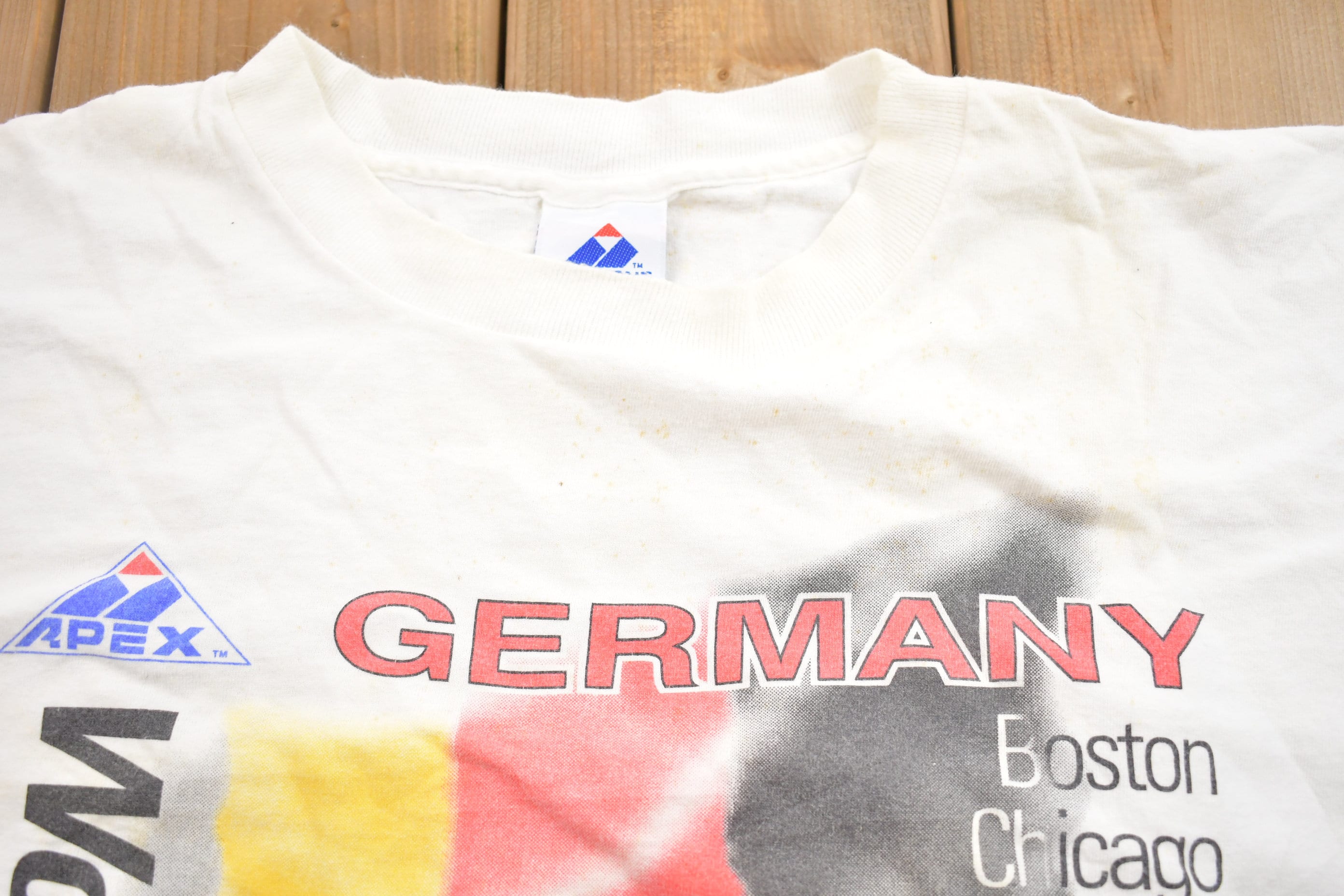 Vintage 1994 Team Germany World Cup USA Graphic T-Shirt