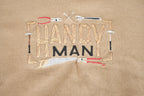 Vintage 1990s Handy Man Tool Theme Crewneck Sweatshirt