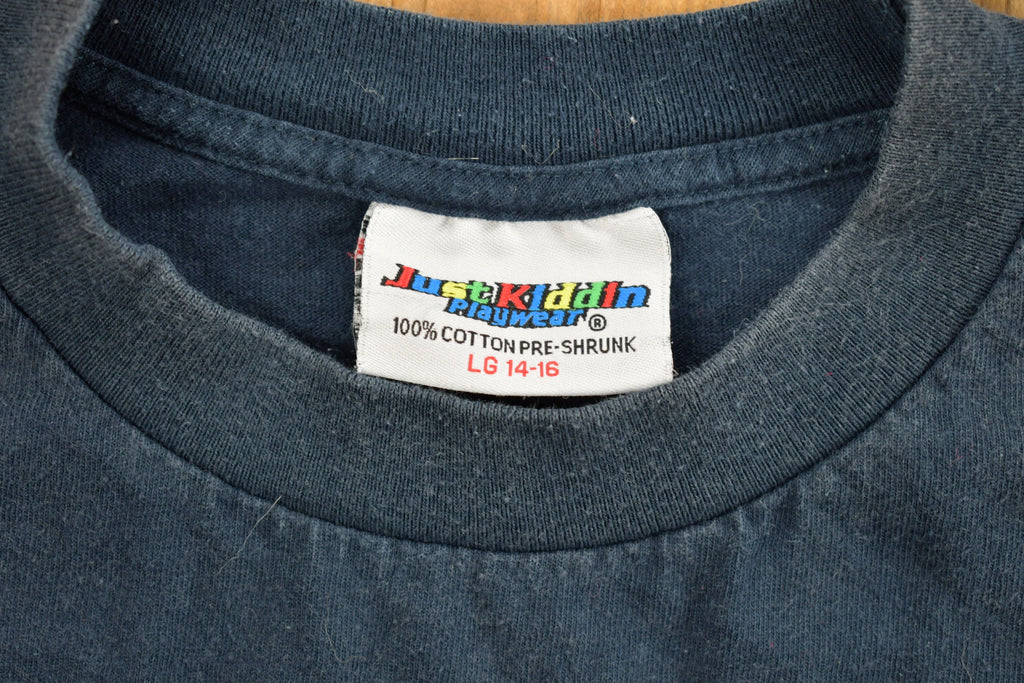 Vintage 1990s Kids Las Vegas Skateboard Theme T-Shirt