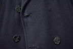 Vintage 1960s Military Wool Pea Coat