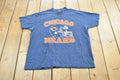 Vintage 1980s Trench Chicago Bears NFL Graphic T-Shirt Mens L