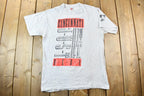Vintage 1990s Cincinnati Reds MLB Nike Grey Tag Graphic T-Shirt