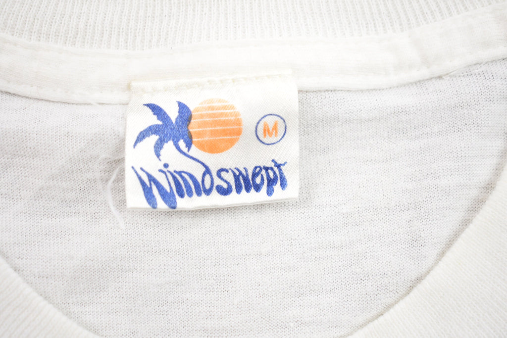 Vintage 1980s Nassau Bahamas Sailing Souvenir T Shirt