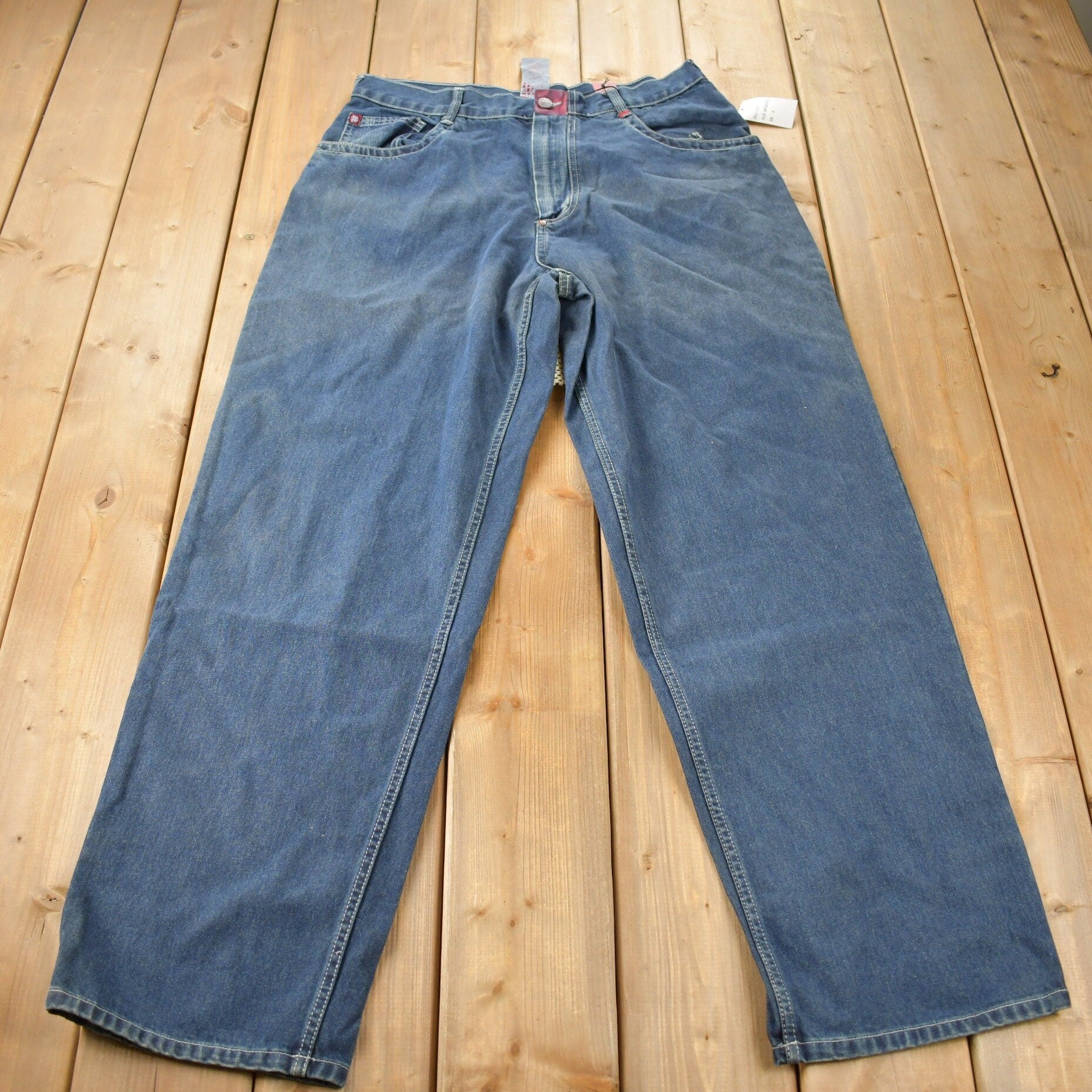 Vintage Y2K Deadstock Makaveli Hip Hop Jeans Size 38 x 34 NWT