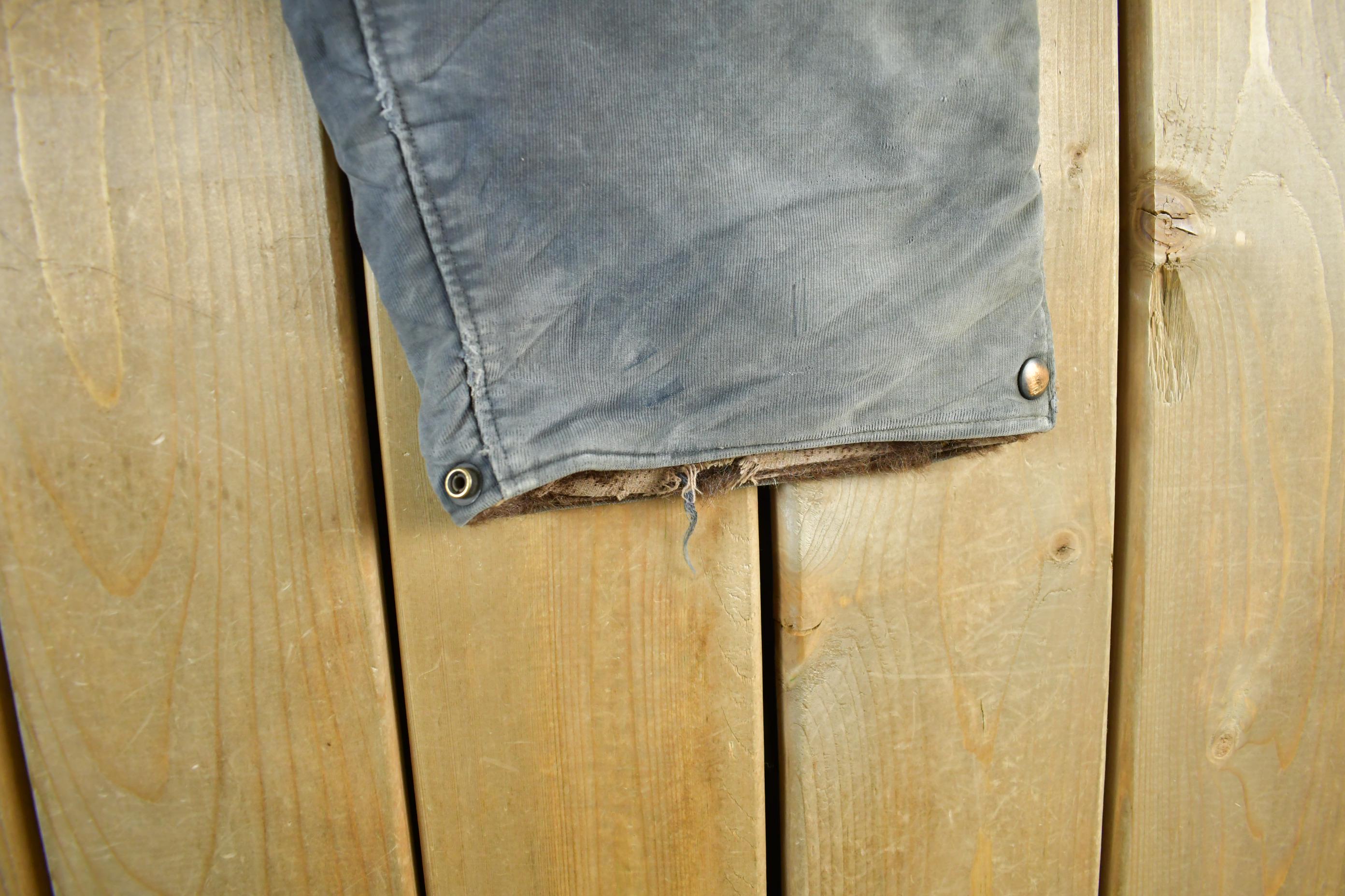 Vintage 1940s Navy Deck Bib Overalls WWII Men's Large