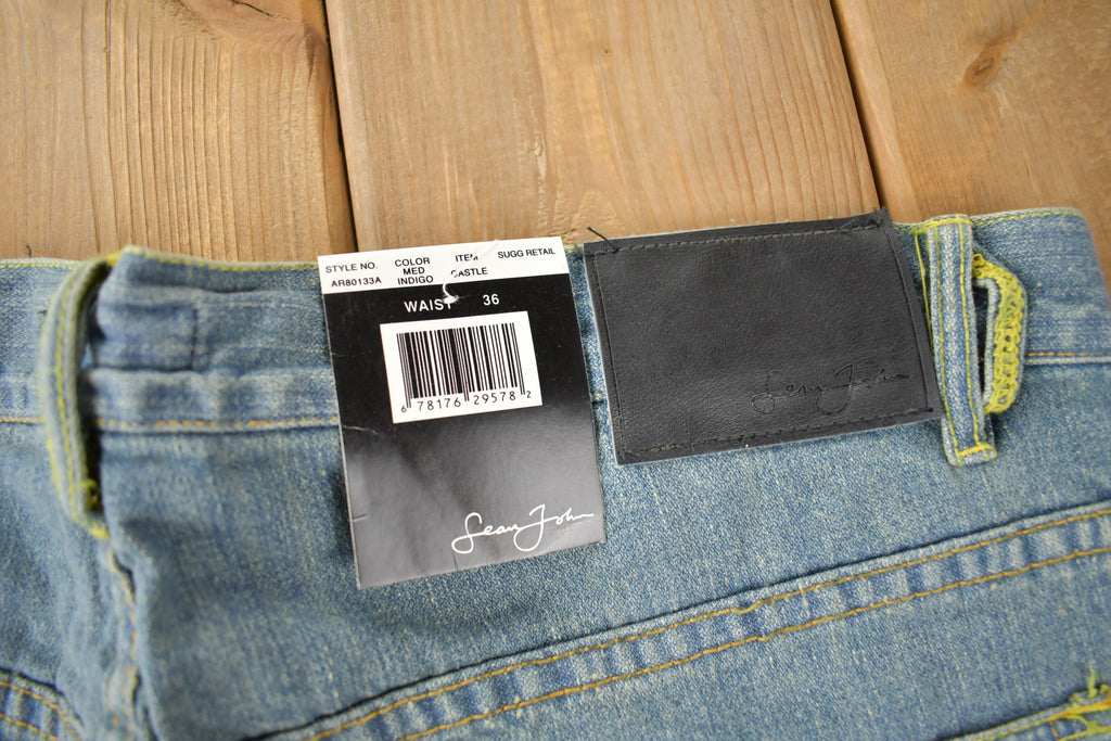 Vintage Y2K Deadstock Sean John Hip Hop Jeans Size 36