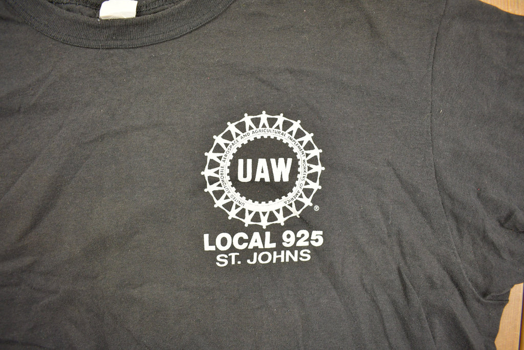 Vintage 1980s UAW Local 925 St Johns Graphic T Shirt