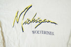 Vintage 1990s University Of Michigan Wolverines Collegiate Crewneck Made In USA