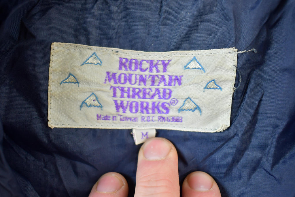 Vintage 1980s Rocky Mountain Thread Works Ski Puffer Jacket