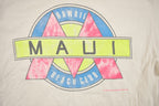 Vintage 1990s Maui Beach Club Souvenir T Shirt