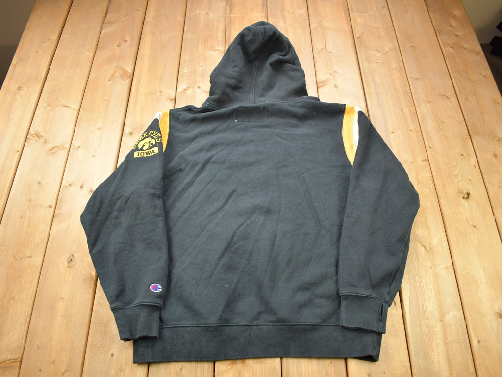 Vintage 1990s Iowa State University Hawkeyes Collegiate Hoodie