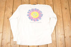 Vintage 1980s Stussy Laguna Beach California Graphic Print Surfing Shirt Men's L