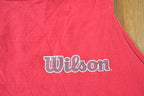 Vintage 1990s Wilson Tank Top Souvenir Sports Single Stitch Graphic Print Tank