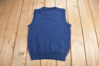 Vintage 1980s Hydes Park Knit Womens Sweater Vest