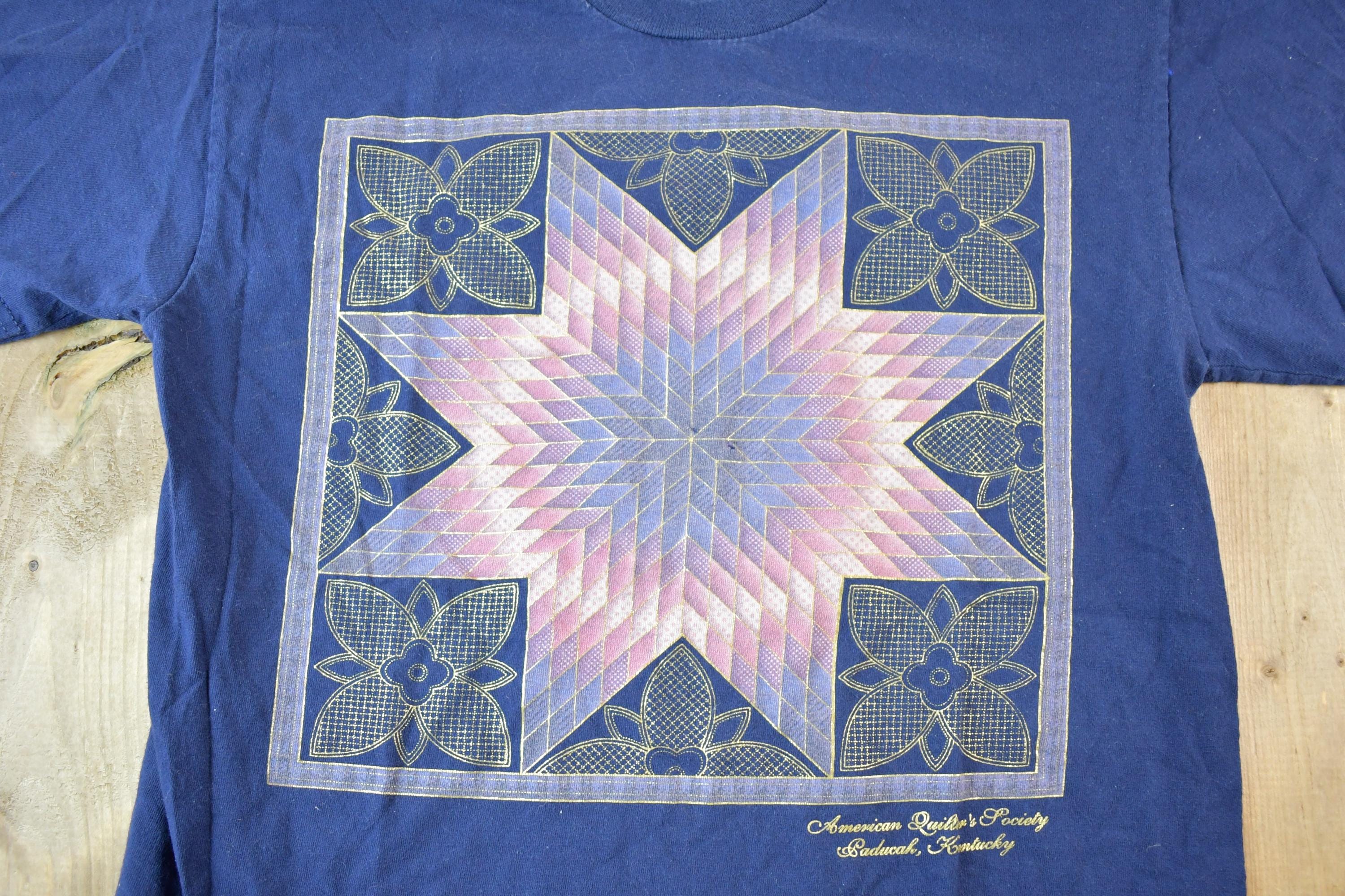 Vintage 1990s American Quilters Society Souvenir T-Shirt Women's M