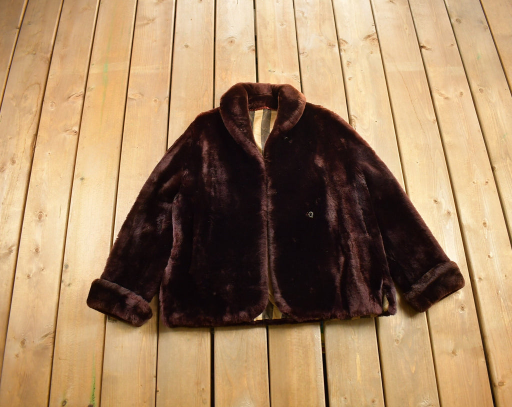 Vintage 1970s Fur Coat /
