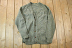 Vintage 1990s Knit Cardigan Style Button Up Sweater