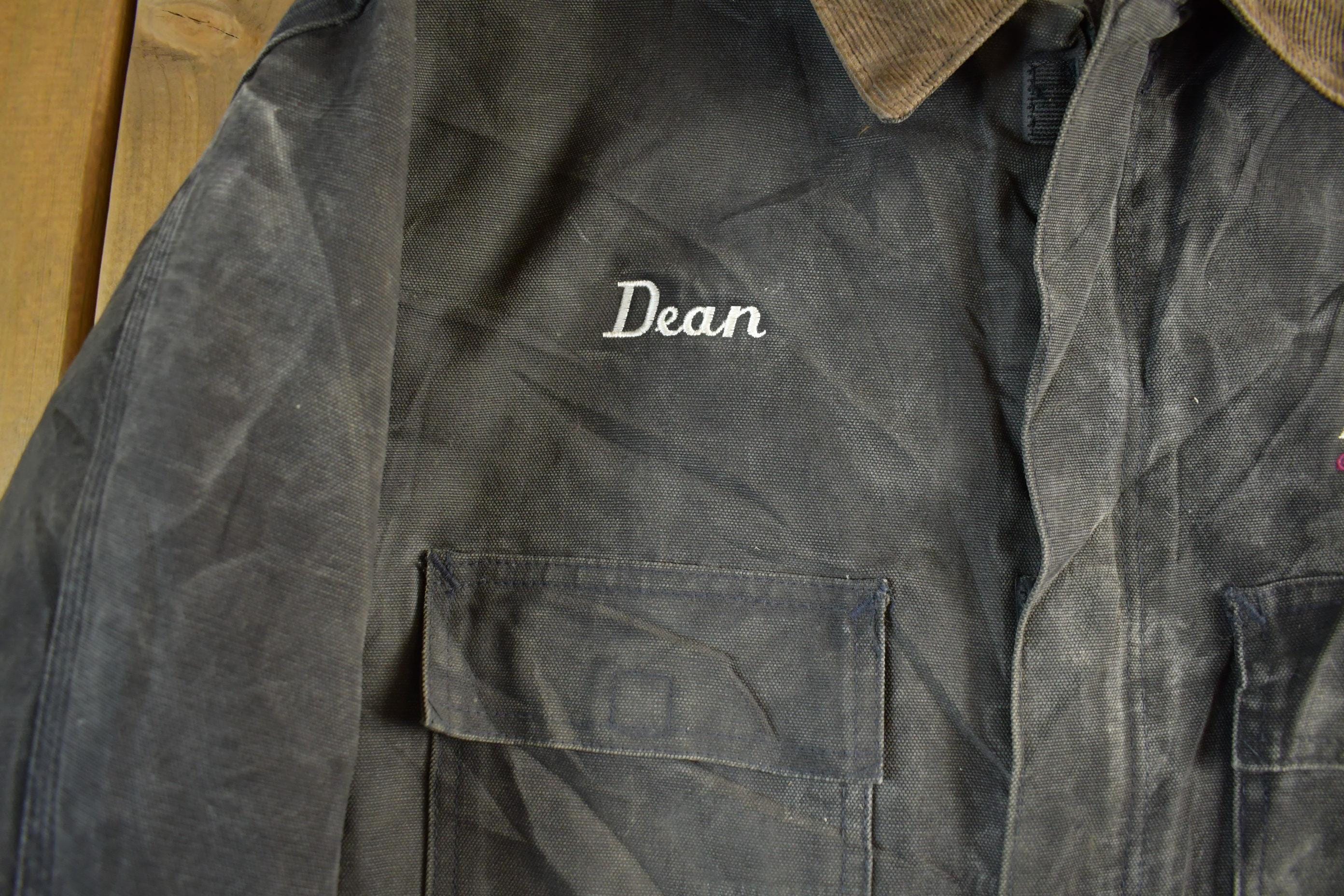 Vintage 1990s Carhartt Blanket Lined Jacket Mens 48 Tall
