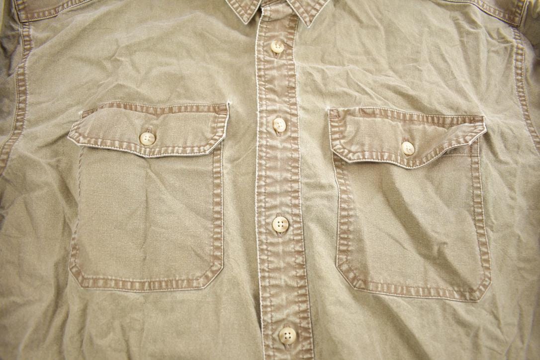 Vintage 1990s L.L Bean Blank Button Up Shirt