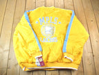 Vintage 1990s Deadstock NBA Hardwood Classics MPLS Minneapolis Lakers Satin Button Up Windbreaker Basketball Jacket