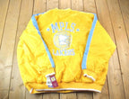 Vintage 1990s Deadstock NBA Hardwood Classics MPLS Minneapolis Lakers Satin Button Up Windbreaker Basketball Jacket