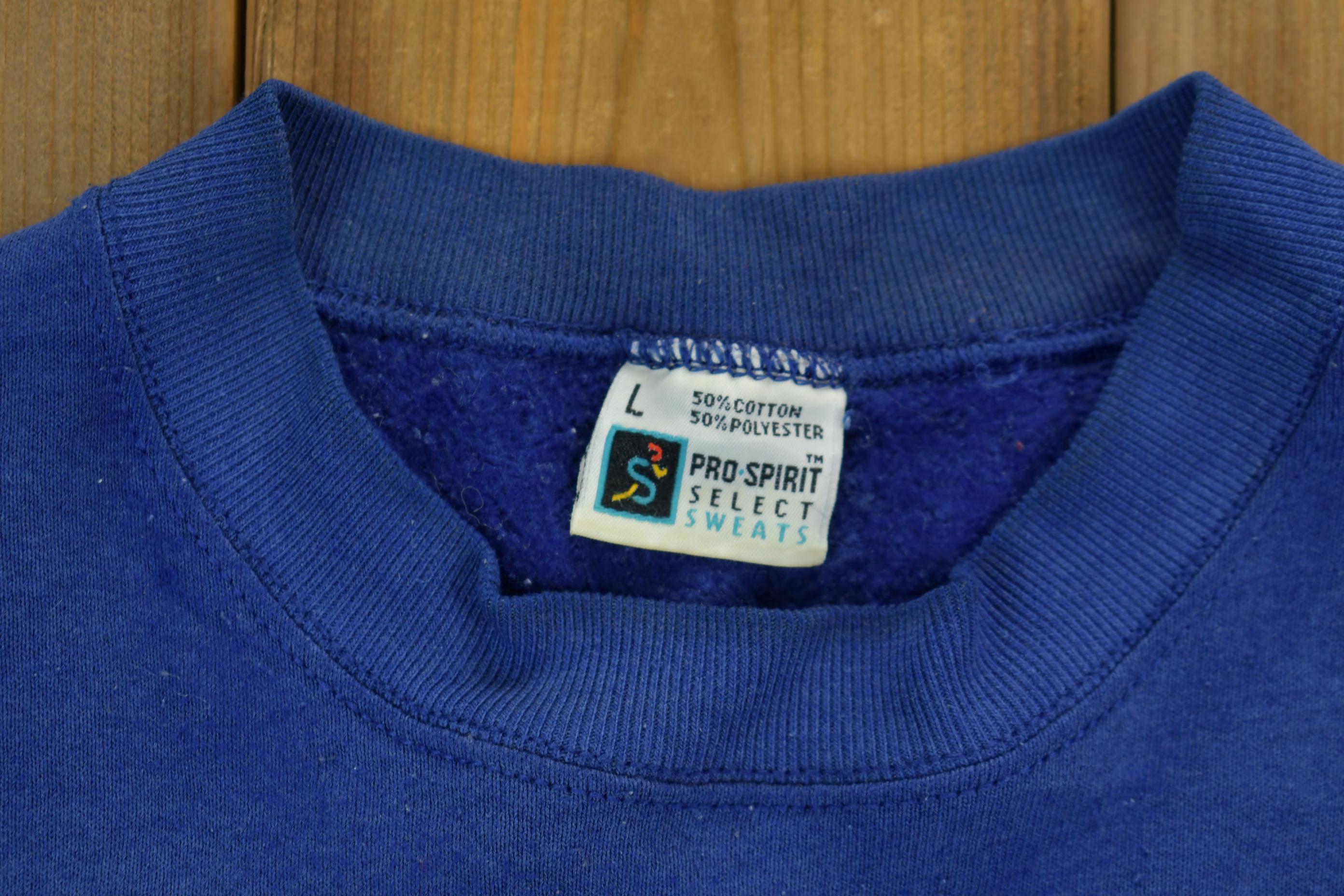 Vintage 1990s Pro Sport Blue Crewneck Sweatshirt