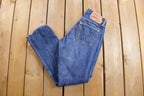 Vintage 1990s Levi's 501 Red Tab Denim Jeans Size 28 x 28