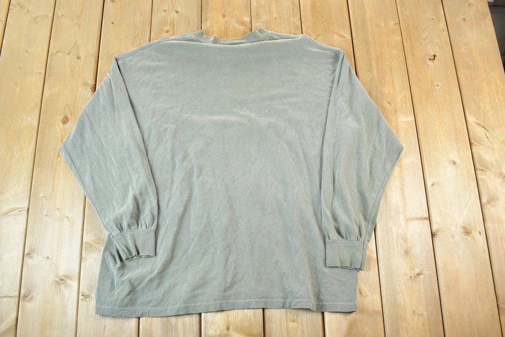 Vintage 90s Crusader Souvenir Long Sleeve Tee - Mens L, Made In USA