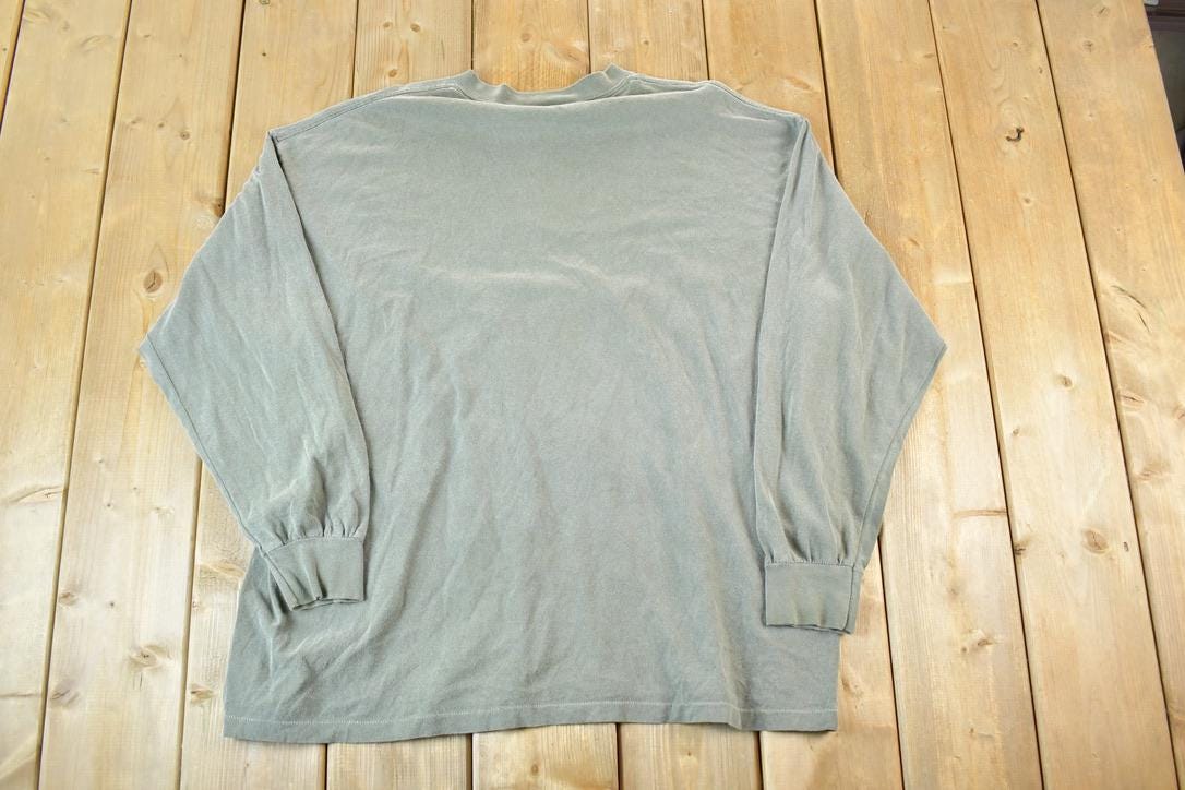 Vintage 90s Crusader Souvenir Long Sleeve Tee - Mens L, Made In USA