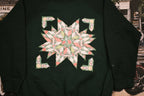 Vintage 1990s Abstract Pattern Print Crewneck