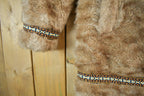 Vintage 1970s Hansa-Branta By Stearns Goose Down Sherpa Eskimo Jacket Women's Large
