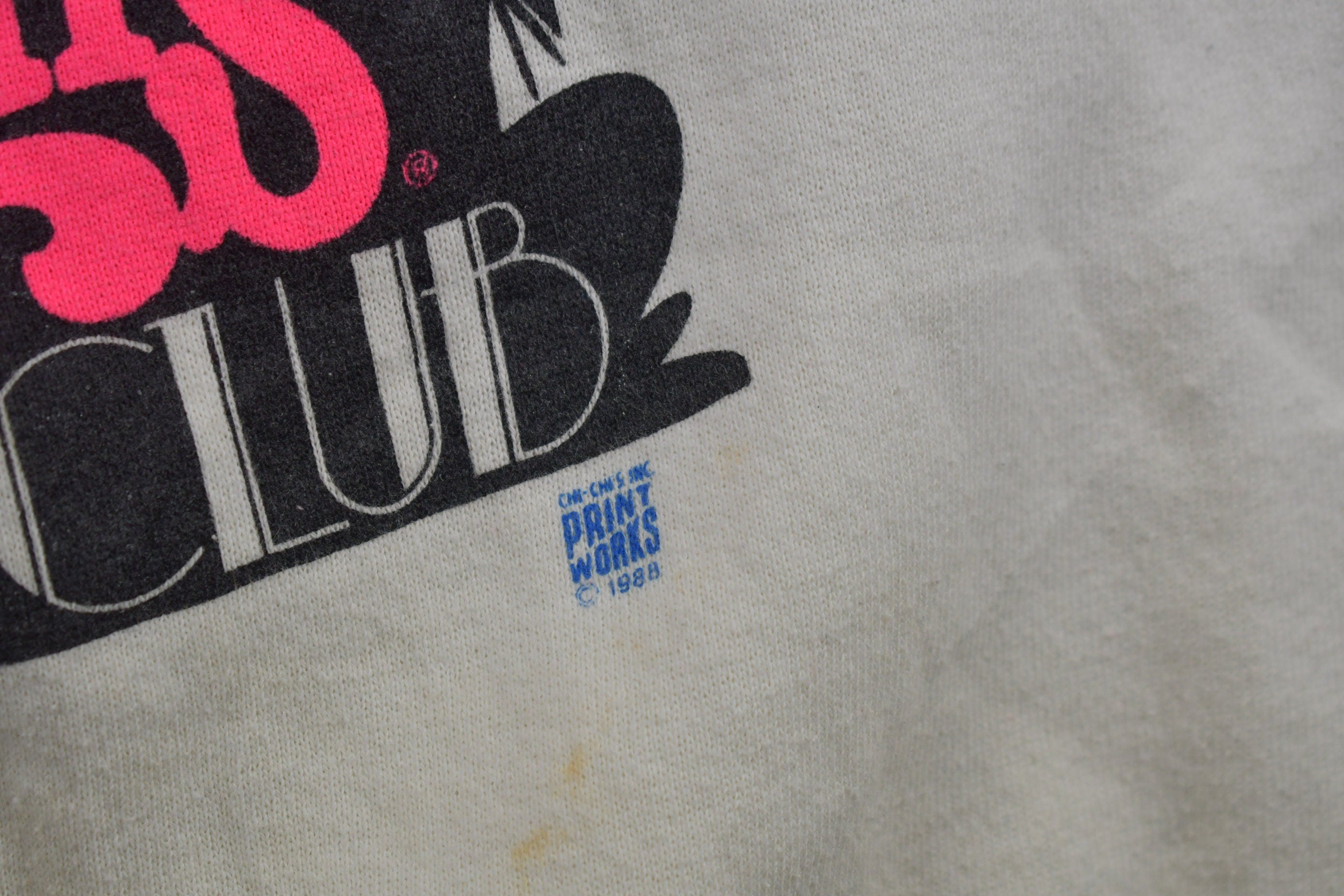 Vintage 1988 CHI-CHIS Beach Club Crewneck Sweatshirt
