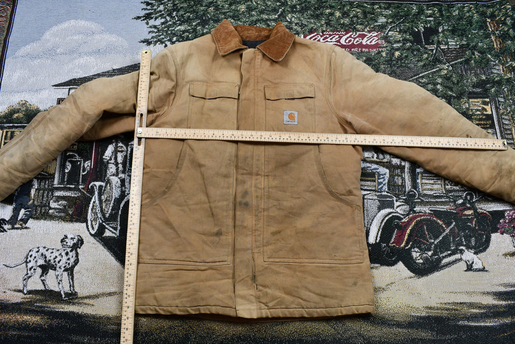 Vintage 1990s Carhartt Distressed Chore Coat