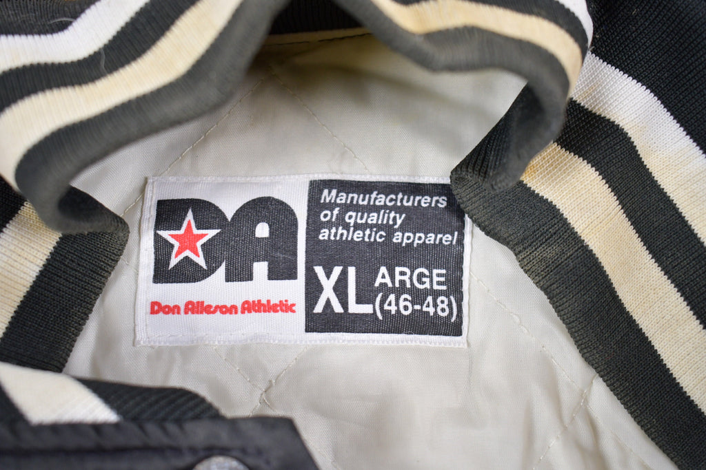 Vintage 1980s Latempio Shoe Repair Satin Bomber Jacket