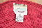 Vintage Knitted Center Aisle Cardigan Sweater