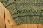 Vintage 1990s Steel Sport Wool Crewneck Sweater