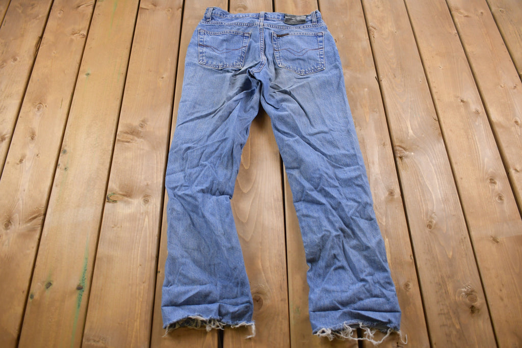 Vintage 1990's Harley Davidson Blue Jeans 28 x 11