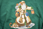 Vintage 1990s Santa Christmas Sweater