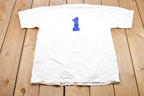 Vintage 1990s Fila Woman's Soccer Graphic T-Shirt