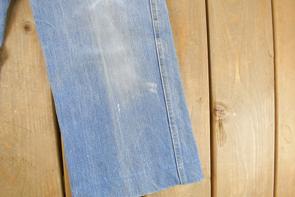 Vintage 1970s Flare Bell Bottoms Denim Jeans Youth 28 x 23