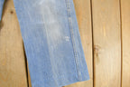 Vintage 1970s Flare Bell Bottoms Denim Jeans Youth 28 x 23